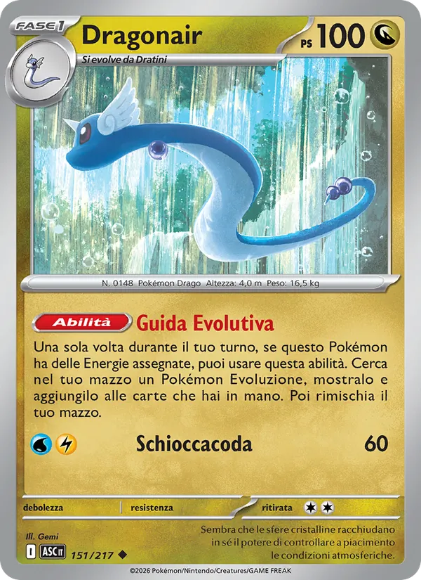 Dragonair Ascesa Eroica 151/217