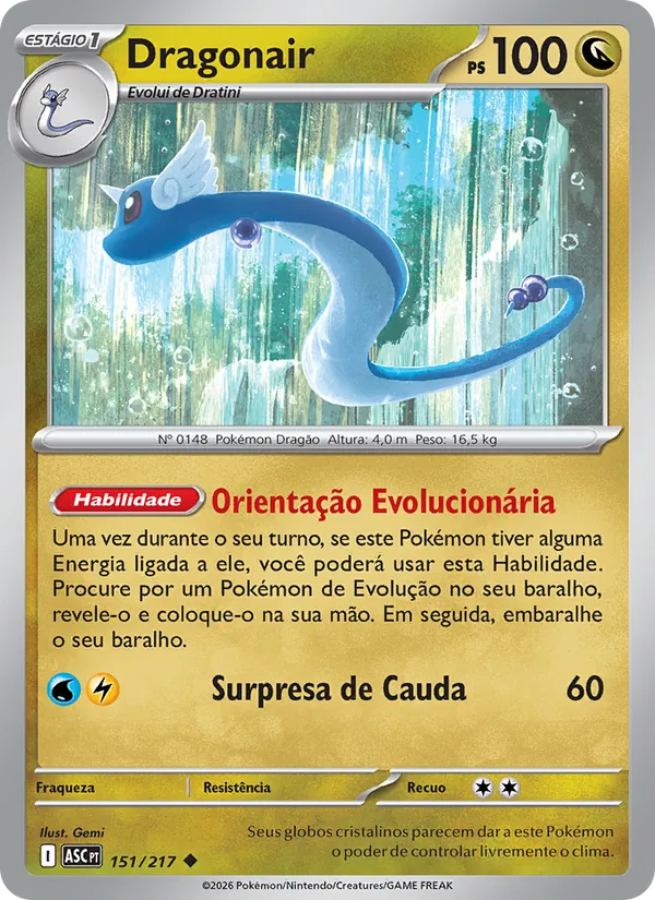 Dragonair Heróis Excelsos 151/217