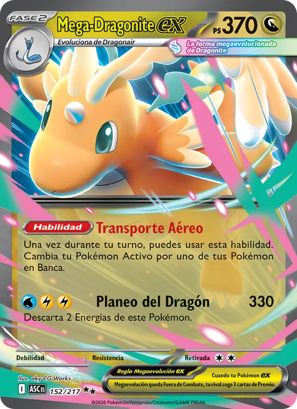 Mega-Dragonite ex Héroes Ascendentes 152/217