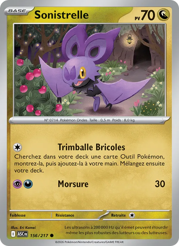 Sonistrelle Héros Transcendants 156/217