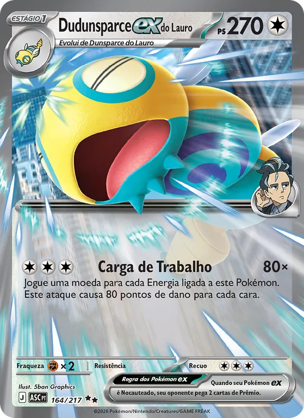 Dudunsparce ex do Lauro Heróis Excelsos 164/217