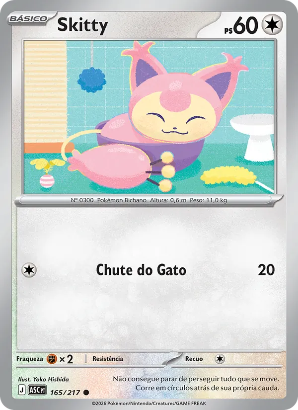 Skitty Heróis Excelsos 165/217