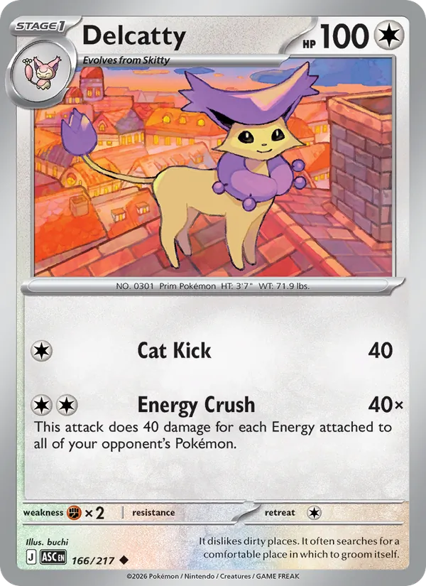 Delcatty Ascended Heroes 166/217