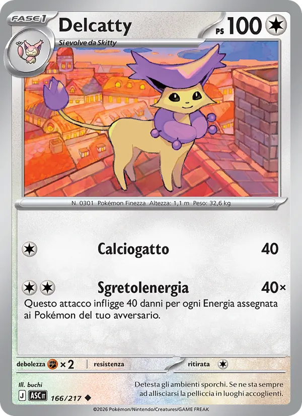 Delcatty Ascesa Eroica 166/217