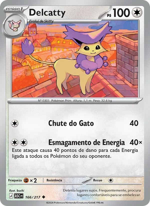 Delcatty Heróis Excelsos 166/217