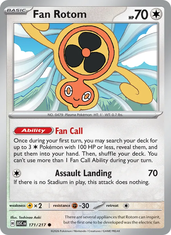 Fan Rotom Ascended Heroes 171/217