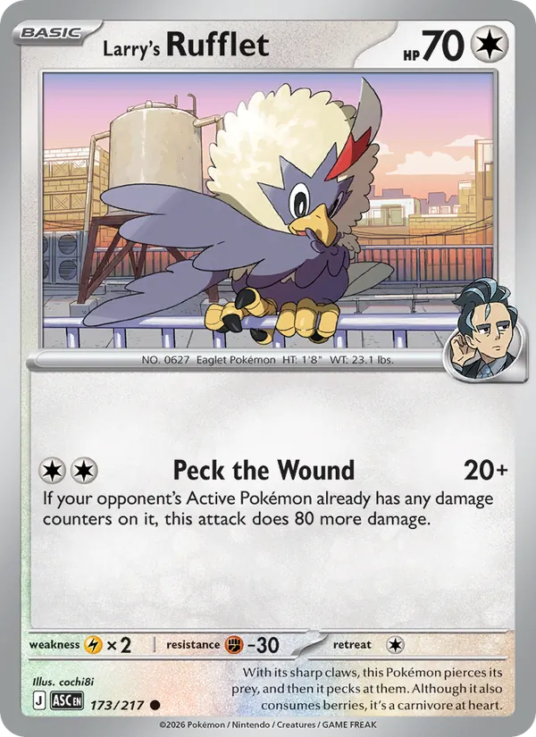 Larry's Rufflet Ascended Heroes 173/217