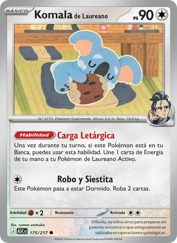 Komala de Laureano Héroes Ascendentes 175/217