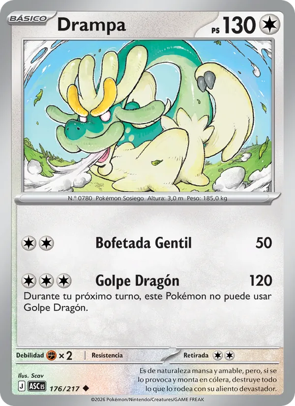 Drampa Héroes Ascendentes 176/217