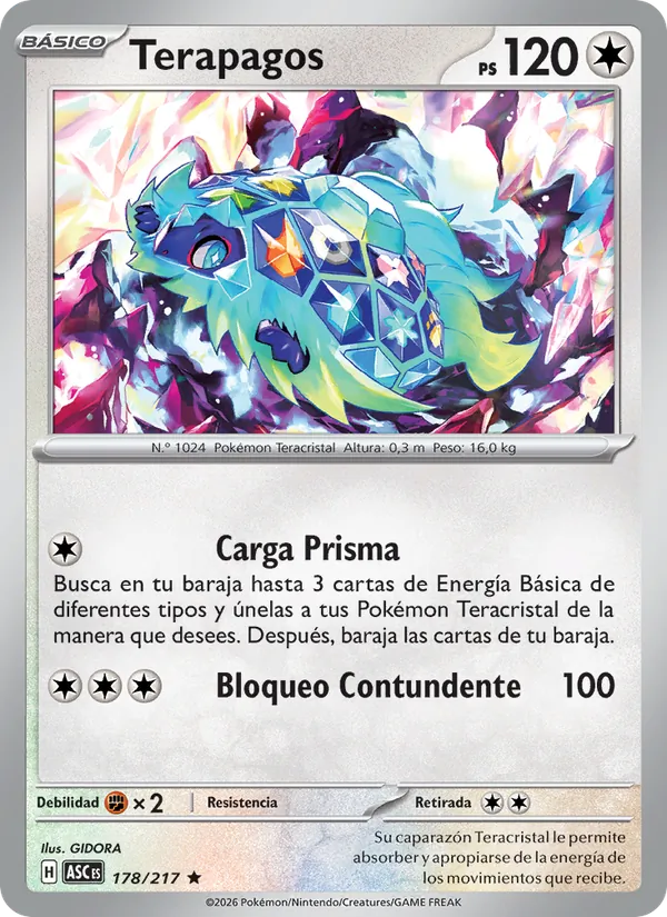 Terapagos Héroes Ascendentes 178/217