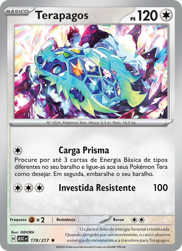 Terapagos Heróis Excelsos 178/217