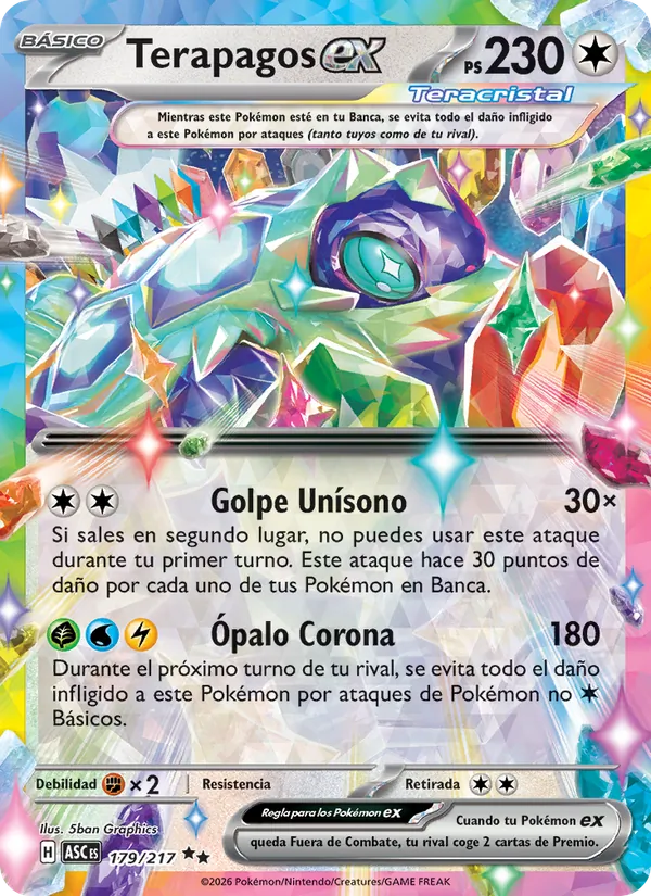 Terapagos ex Héroes Ascendentes 179/217