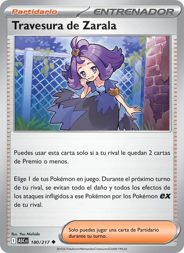 Travesura de Zarala Héroes Ascendentes 180/217