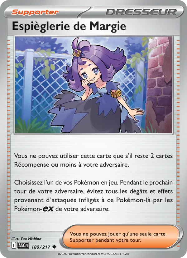 Espièglerie de Margie Héros Transcendants 180/217