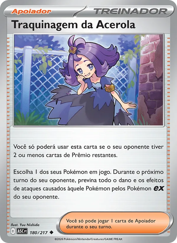 Traquinagem da Acerola Heróis Excelsos 180/217