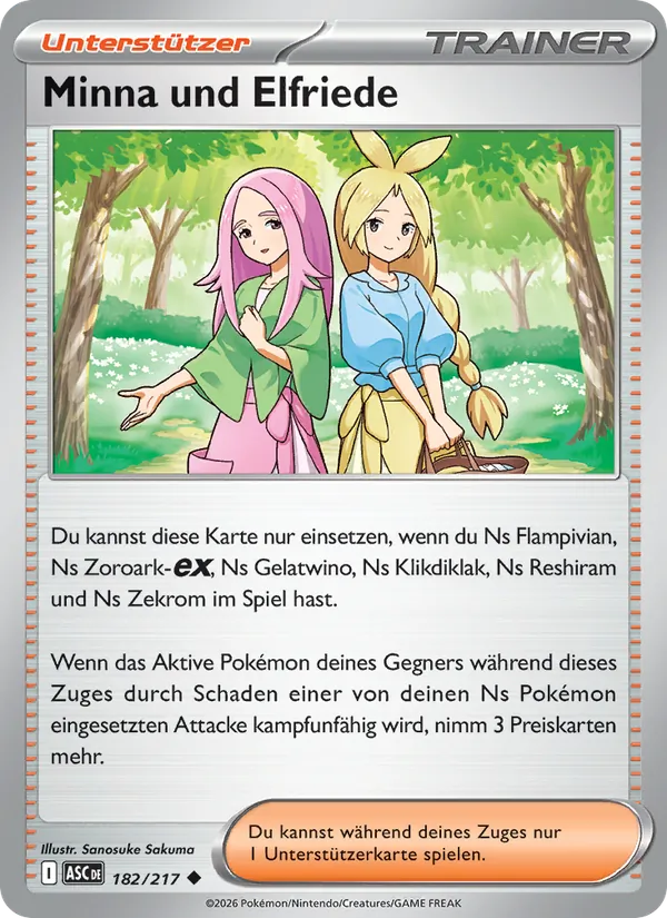 Minna und Elfriede Erhabene Helden 182/217