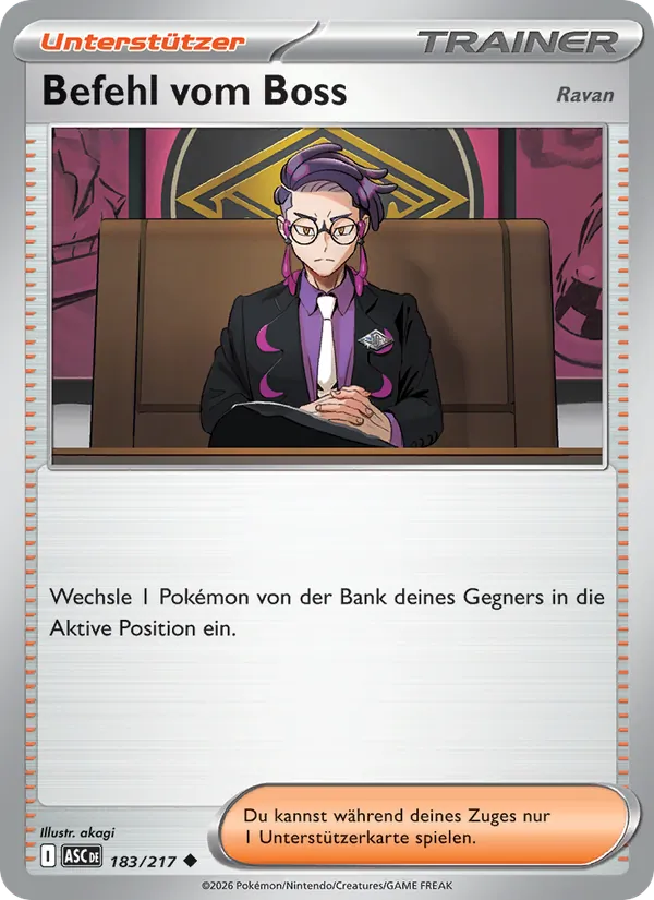 Befehl vom Boss Erhabene Helden 183/217