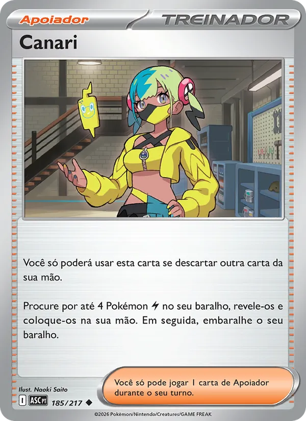 Canari Heróis Excelsos 185/217