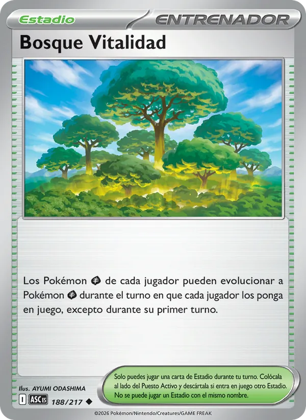 Bosque Vitalidad Héroes Ascendentes 188/217