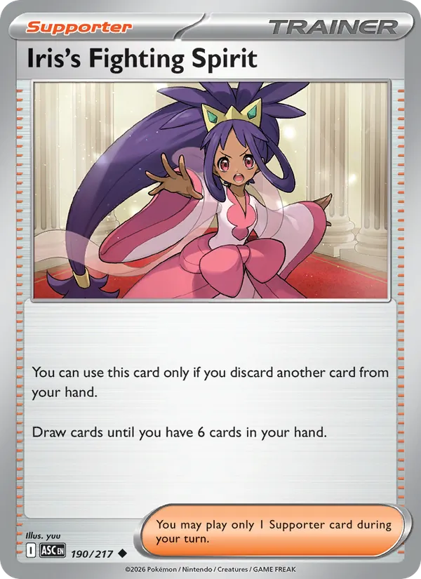 Iris's Fighting Spirit Ascended Heroes 190/217