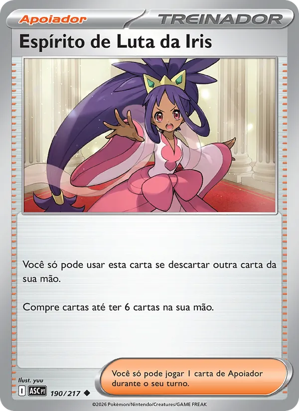 Espírito de Luta da Iris Heróis Excelsos 190/217