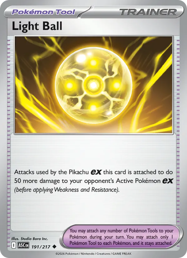Light Ball Ascended Heroes 191/217