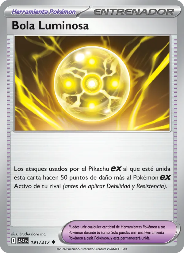Bola Luminosa Héroes Ascendentes 191/217