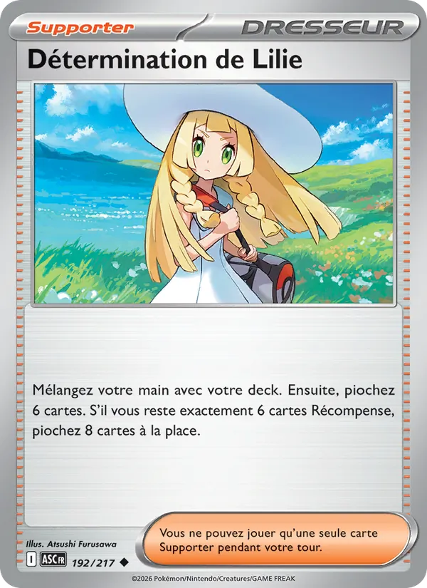 Détermination de Lilie Héros Transcendants 192/217