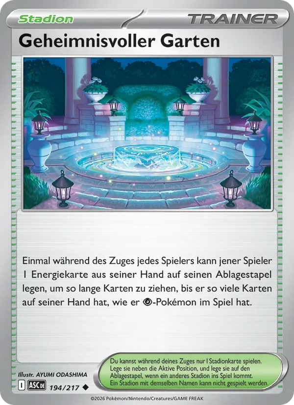 Geheimnisvoller Garten Erhabene Helden 194/217