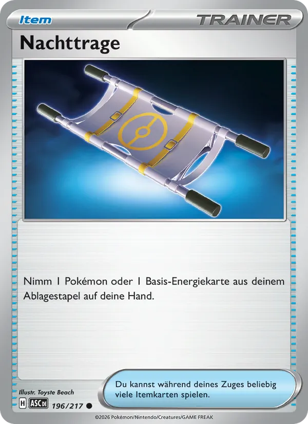 Nachttrage Erhabene Helden 196/217