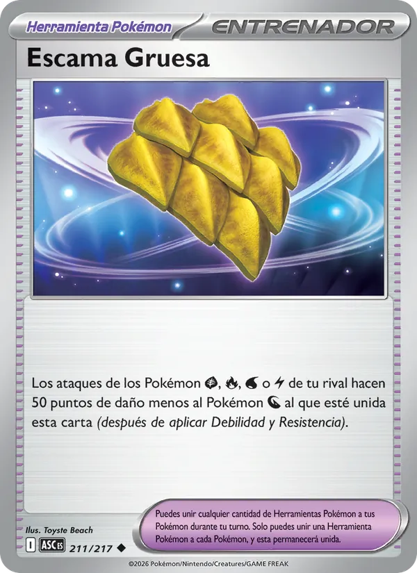 Escama Gruesa Héroes Ascendentes 211/217