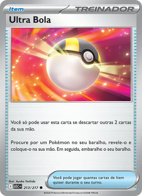Ultra Bola Heróis Excelsos 213/217