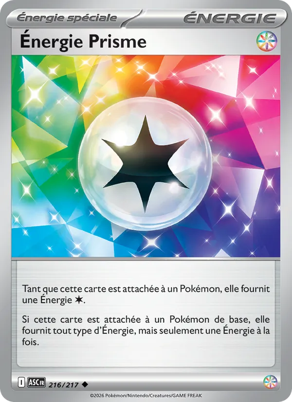 Énergie Prisme Héros Transcendants 216/217