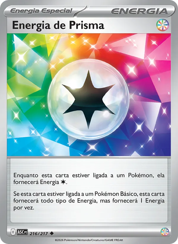 Energia de Prisma Heróis Excelsos 216/217