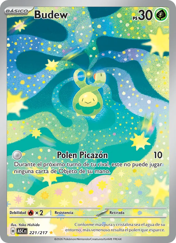 Budew Héroes Ascendentes 221/217
