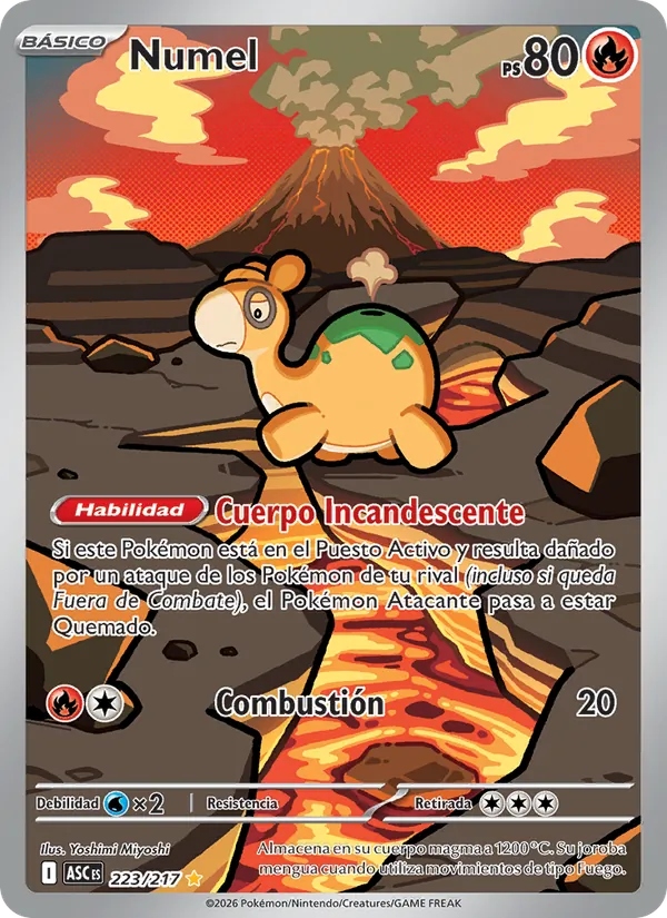 Numel Héroes Ascendentes 223/217