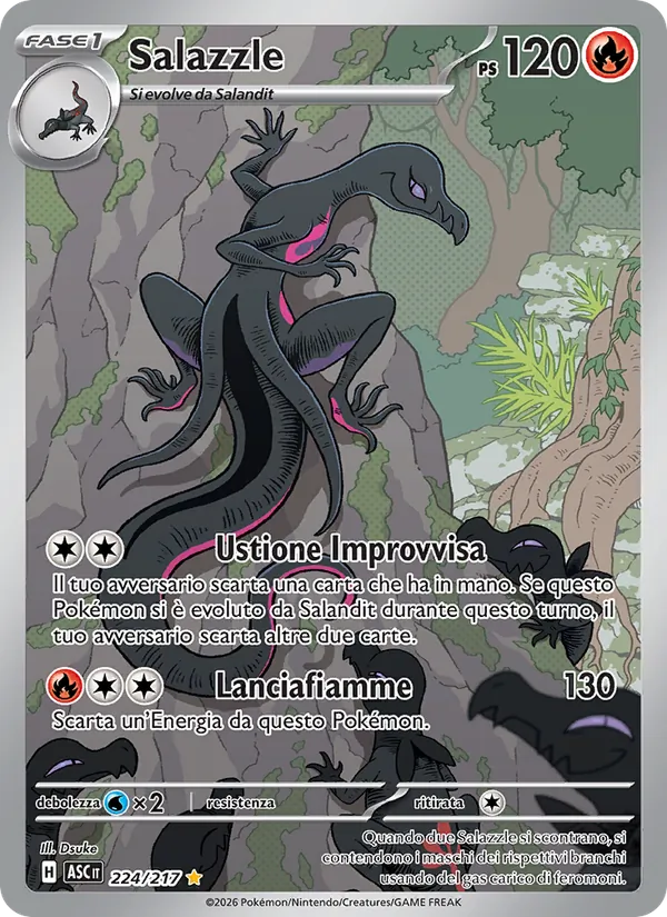 Salazzle Ascesa Eroica 224/217