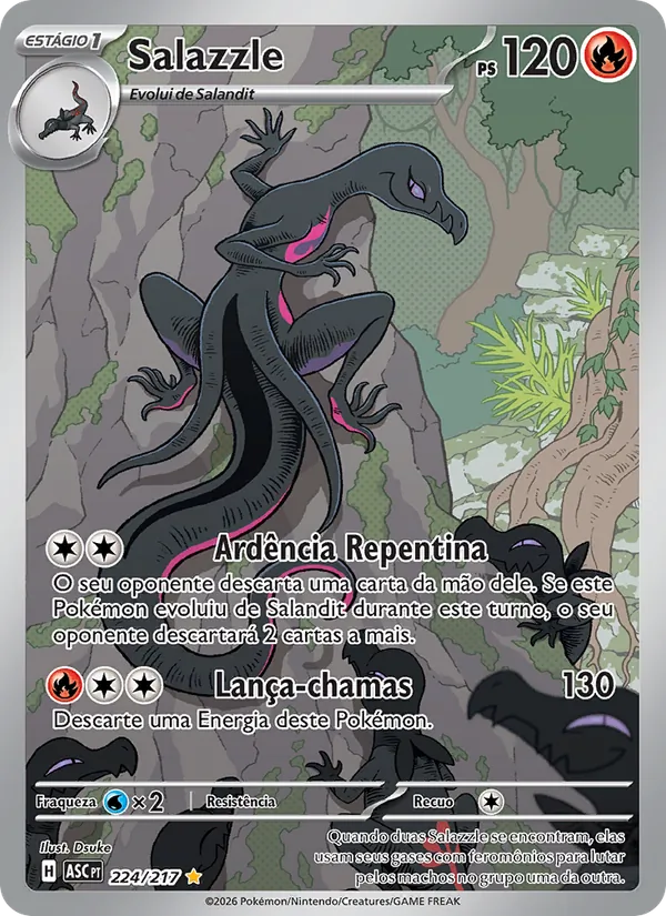 Salazzle Heróis Excelsos 224/217