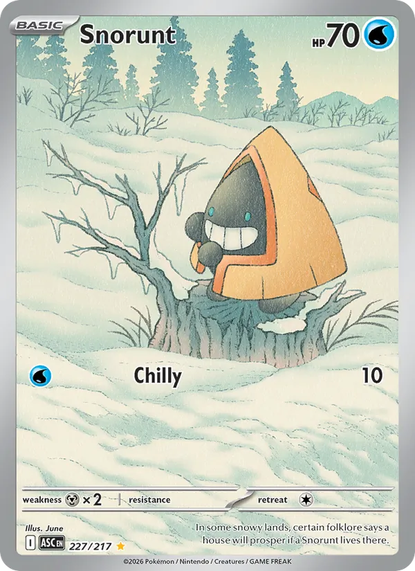 Snorunt Ascended Heroes 227/217
