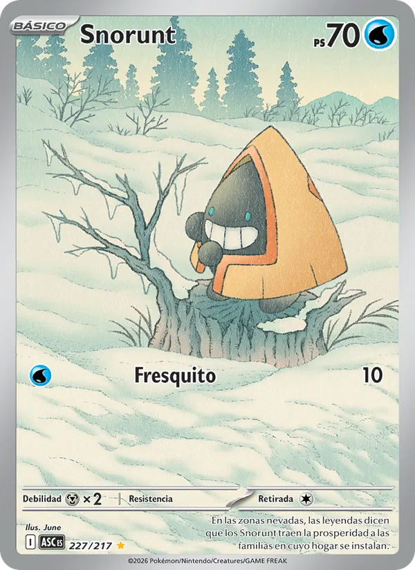 Snorunt Héroes Ascendentes 227/217