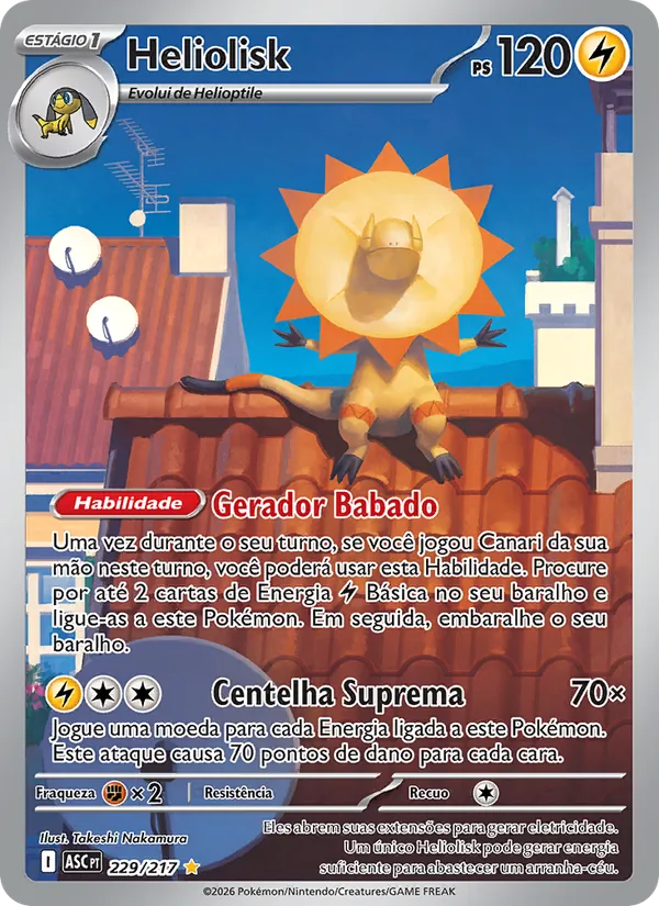 Heliolisk Heróis Excelsos 229/217