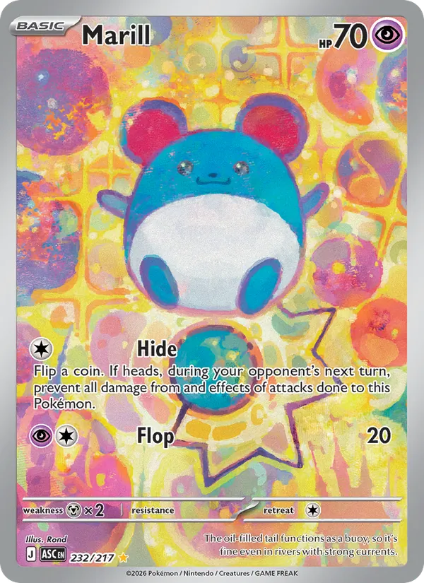 Marill Ascended Heroes 232/217