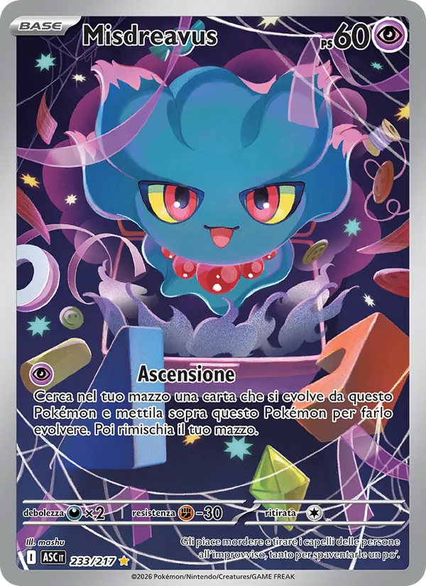 Misdreavus Ascesa Eroica 233/217