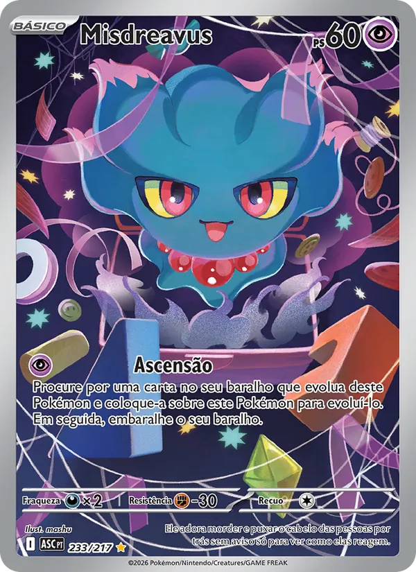 Misdreavus Heróis Excelsos 233/217