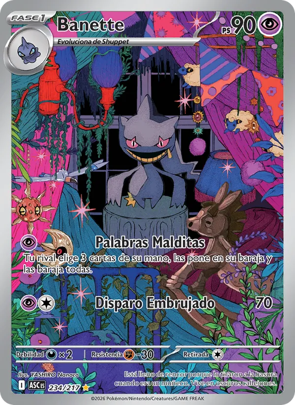 Banette Héroes Ascendentes 234/217