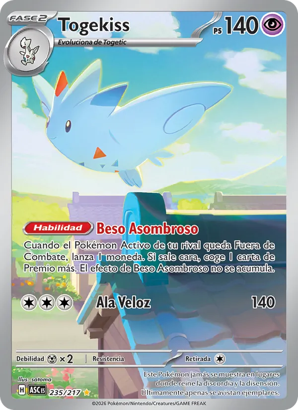 Togekiss Héroes Ascendentes 235/217