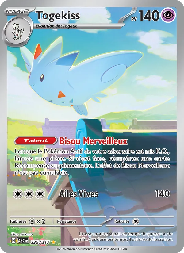 Togekiss Héros Transcendants 235/217