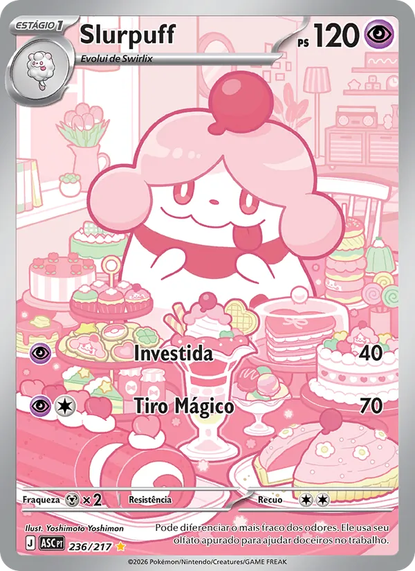 Slurpuff Heróis Excelsos 236/217