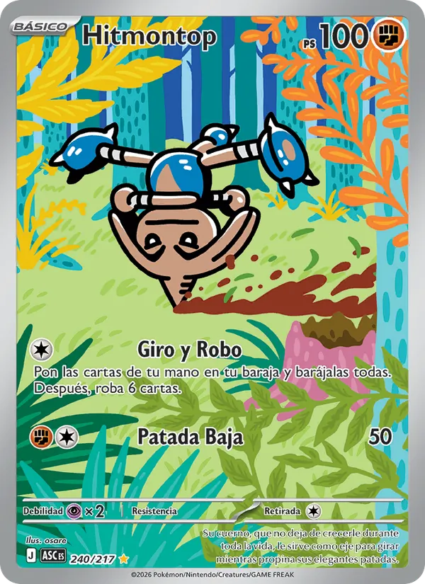 Hitmontop Héroes Ascendentes 240/217
