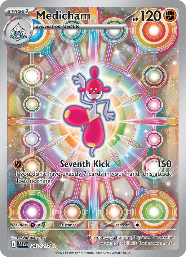 Medicham Ascended Heroes 241/217